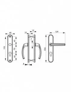 Sultane trou de cylindre, i argent f1 2