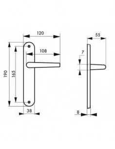Vesta sans trou bdc entr'axes 165mm 2