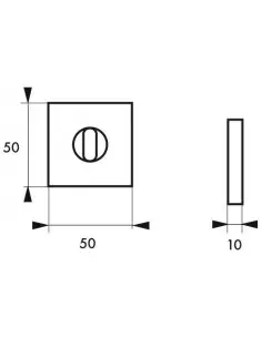 Rosace condamnation (la paire) 2