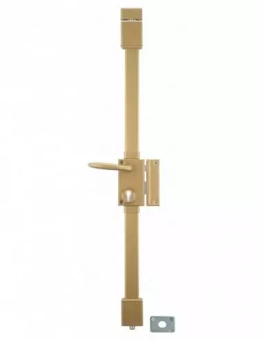 Boîtier de verti cp bronze à fouillot 75 x 130 mm droite