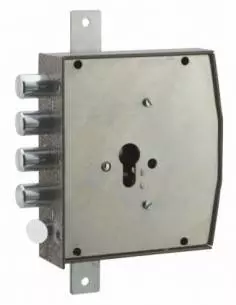 Boîtier serrure 3 points cp 1/2 tour droite 2