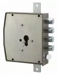 Boîtier serrure 3 points cp 1/2 tour gauche 2