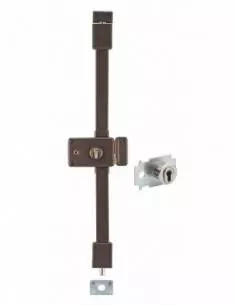 horga marron cp transit 2 à fouillot 88 x 140 mm droite 4 clés pour porte de 45 mm maxi