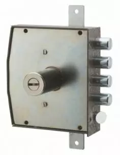 Serrure 3 points a double cr t2 1/2 tour gauche 2