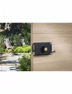 Serrure à DC à tirage 140 x 88 mm gauche 2