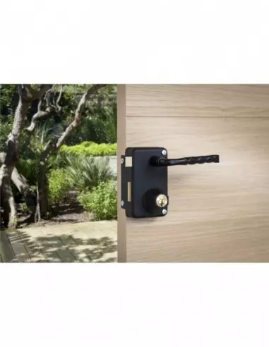 Serrure DC à tirage 75 x 130 mm gauche Serrure DC à tirage 75 x 130 mm gauche