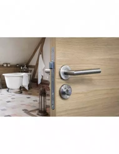 Serrure monomax nf axe 40 à condamnation v/br têtère inox Serrure monomax nf axe 40 à condamnation v/br têtère inox