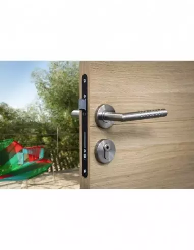 Boîtier monomax nf axe 40 à cylindre v/br sans gâche Boîtier monomax nf axe 40 à cylindre v/br sans gâche