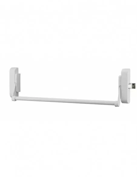 Serrure antipanique 1 point latéral réversible laqué blanc porte maxi 1150 mm