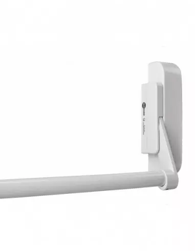 Serrure antipanique 1 point latéral réversible laqué blanc porte maxi 1150 mm Serrure antipanique 1 point latéral réversible laqué blanc porte maxi 1150 mm