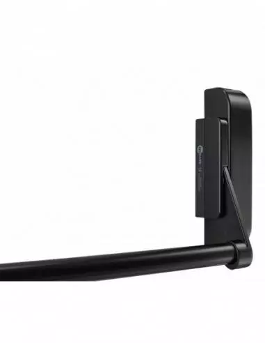 Serrure antipanique 1 point latéral réversible laqué noir porte maxi 1150 mm Serrure antipanique 1 point latéral réversible laqué noir porte maxi 1150 mm