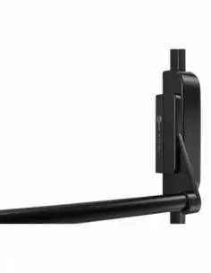 Serrure antipanique 3 points haut et bas réversible laqué noir porte maxi 1150 mm 2