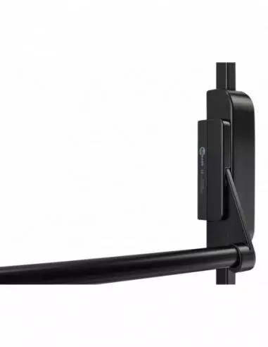 Serrure antipanique 3 points haut et bas réversible laqué noir porte maxi 1150 mm Serrure antipanique 3 points haut et bas réversible laqué noir porte maxi 1150 mm