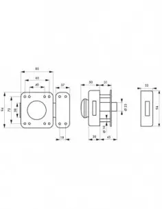 Rafale à cylindre45 mm 2