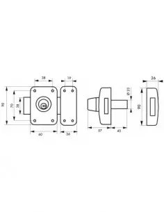 Transit 2 à cylindre double 45 mm 2