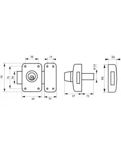 Transit 2 à cylindre double 75 mm 2
