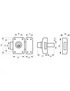 Transit 2 à cylindre double 90 mm 2
