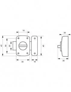 Alouette 30 mm epoxy bronze 2