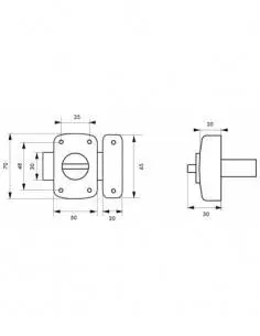 Alouette 50 mm epoxy argent 2
