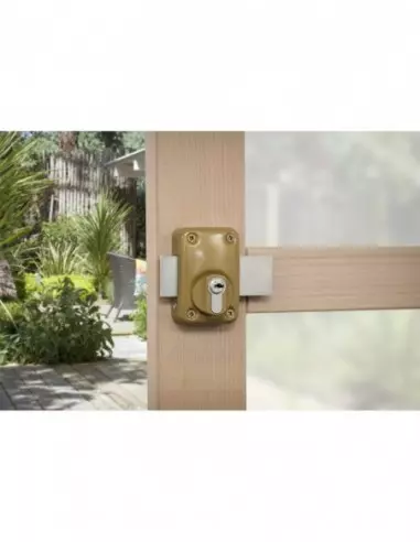 Boîtier à cylindre profilé époxy bronze Boîtier à cylindre profilé époxy bronze