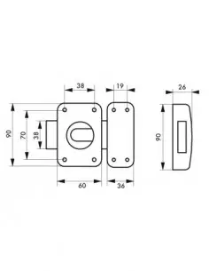 Verrou automatique capital 2