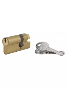 Cylindre profile hg 30x40 triangle interne 11 côté 30 3 clés laiton 2