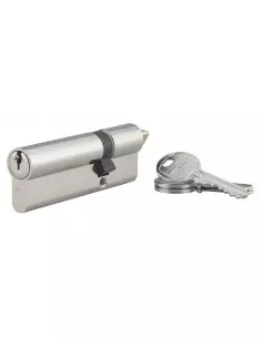 Cylindre profile hg 30x60 triangle externe 11 côté 30 3 clés nickelé 2