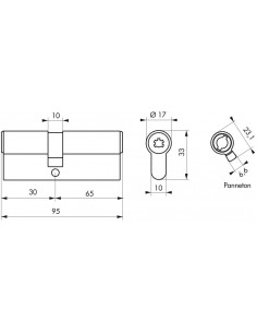 CYL FEDERAL 30X65 4CL 2