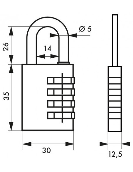 CADENAS MAXIUM CODE 30MM VERT